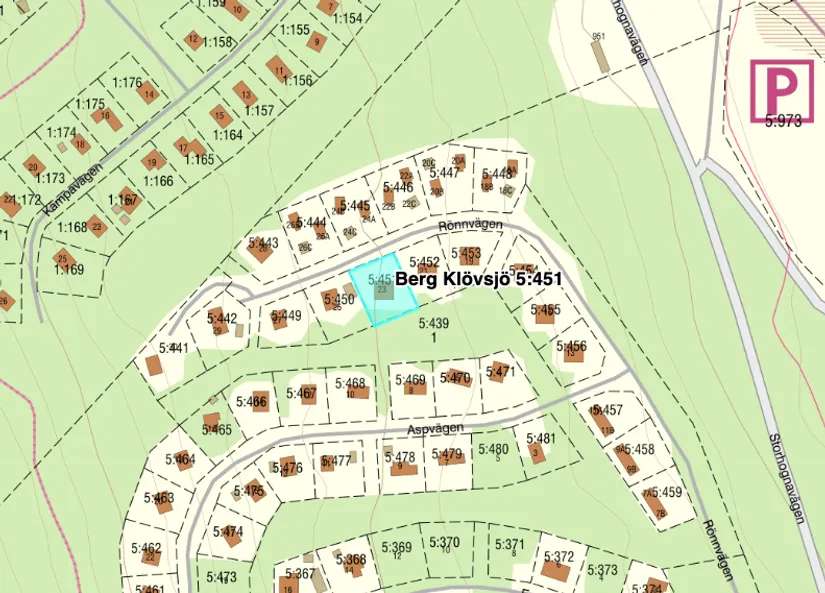 Bostadsrätt, Rönnvägen 23 A, Storhogna, Berg