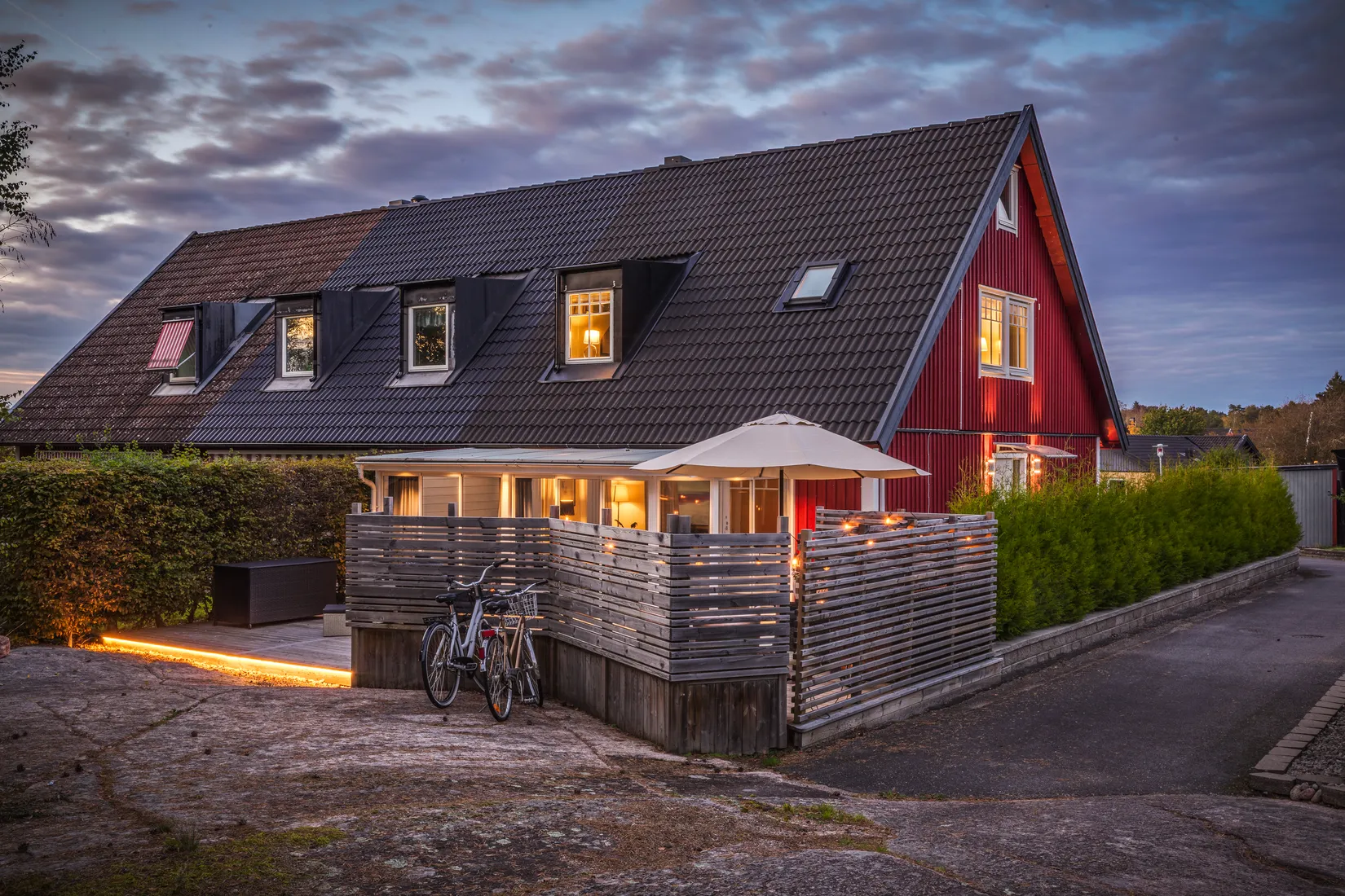 Radhus, Kaggetorpsvägen 56, Kaggetorp, Trollhättan