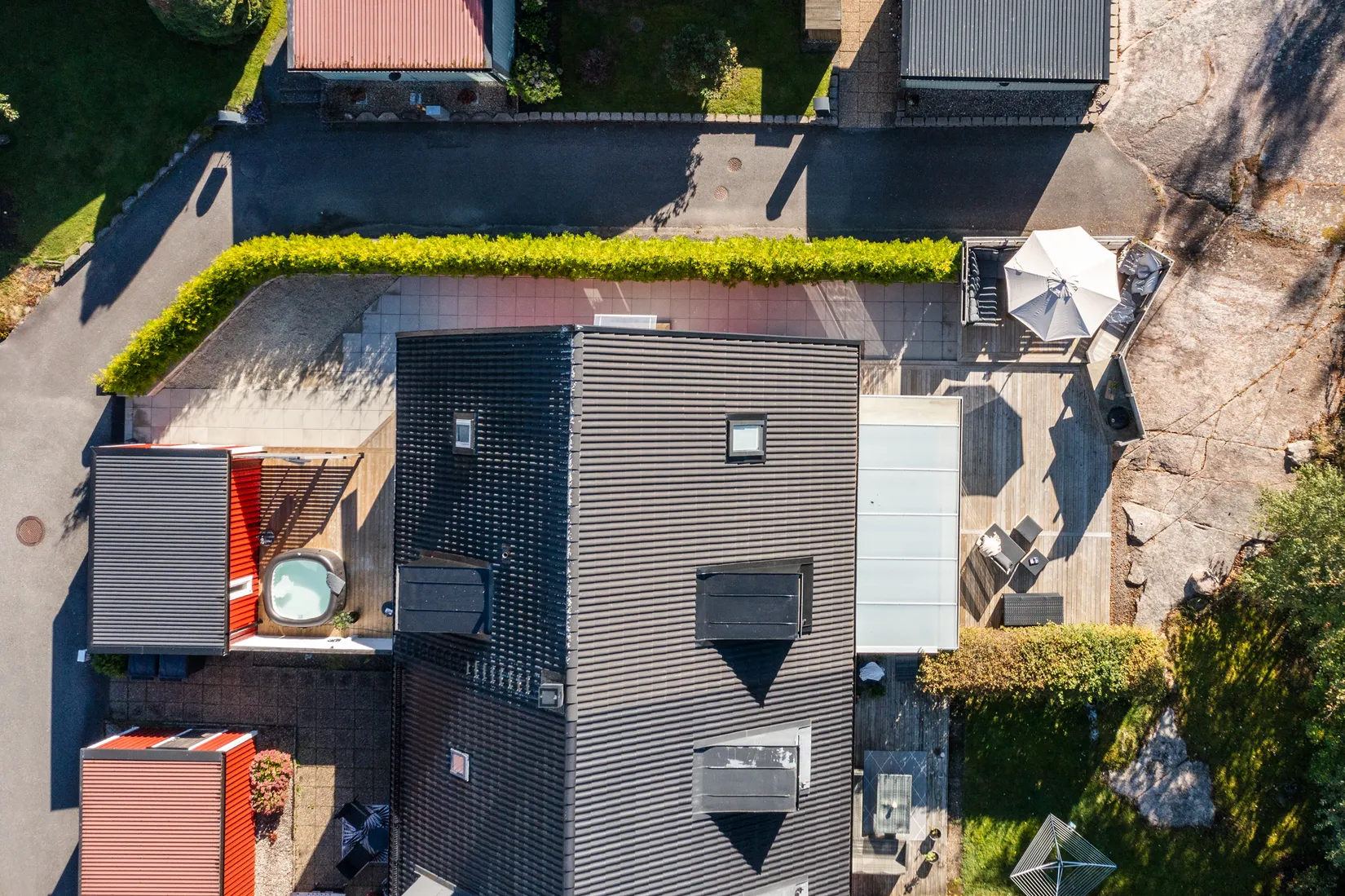 Radhus, Kaggetorpsvägen 56, Kaggetorp, Trollhättan