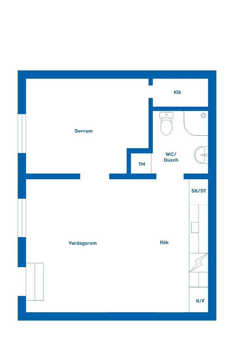 Bostadsrätt, Fredriksdalsvägen 4D, Villastaden, Gävle