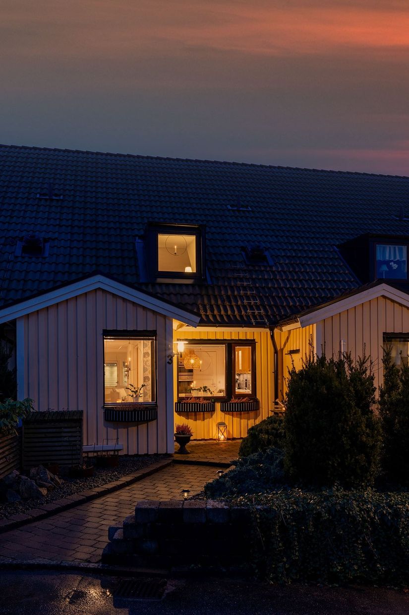 Radhus, Ryagången 3, Frennarp, Halmstad