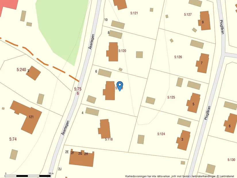 Villa, Åkertegen 6, Nynäshamn