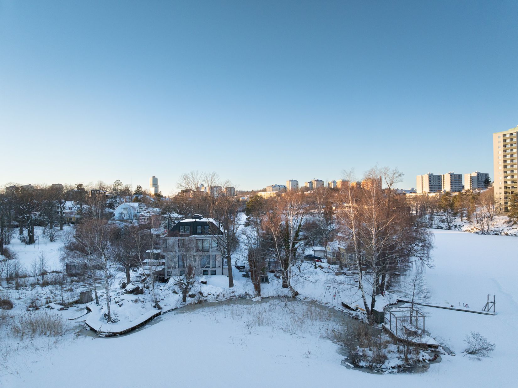 Radhus, Fågelboparken 6c, Nysätra, Nacka