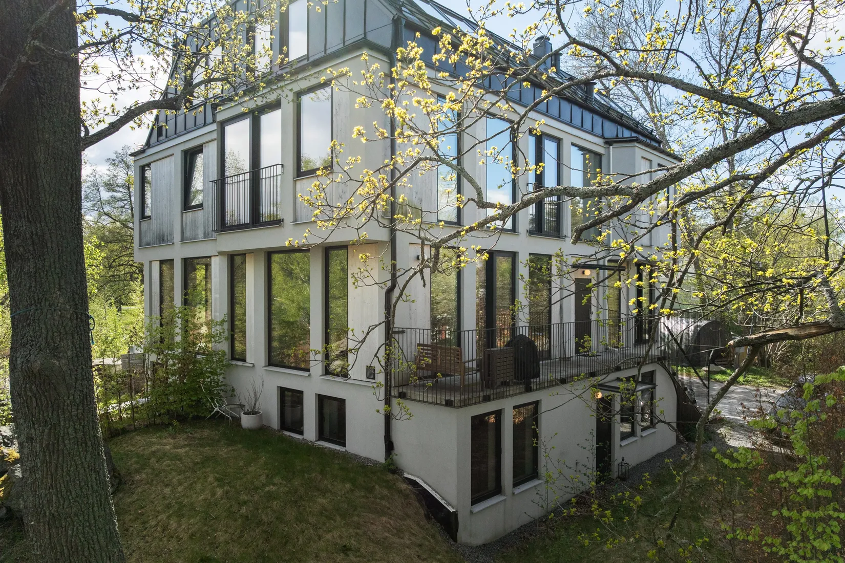 Radhus, Fågelboparken 6c, Nysätra, Nacka