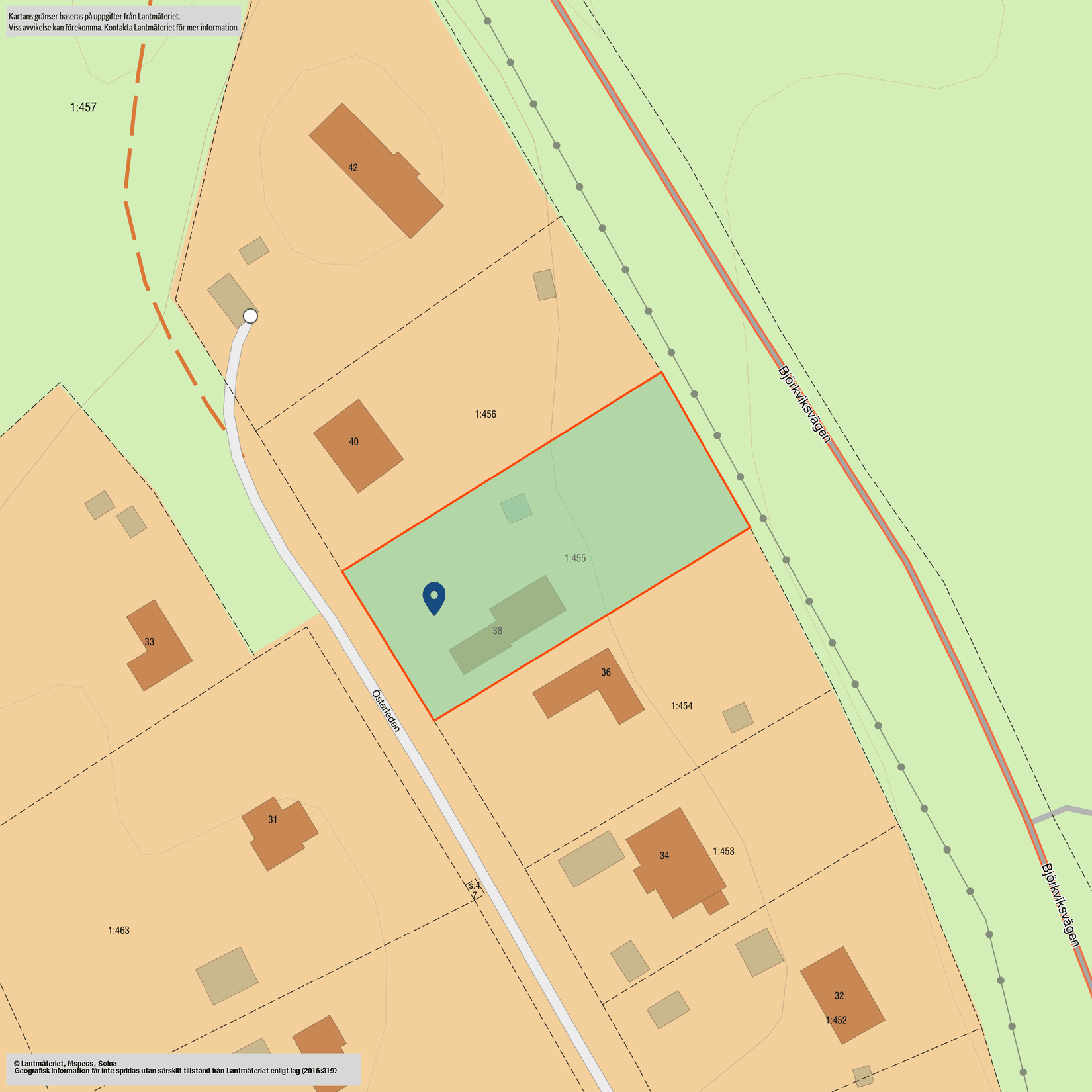 Villa, Österleden 38, Björkvik, Värmdö