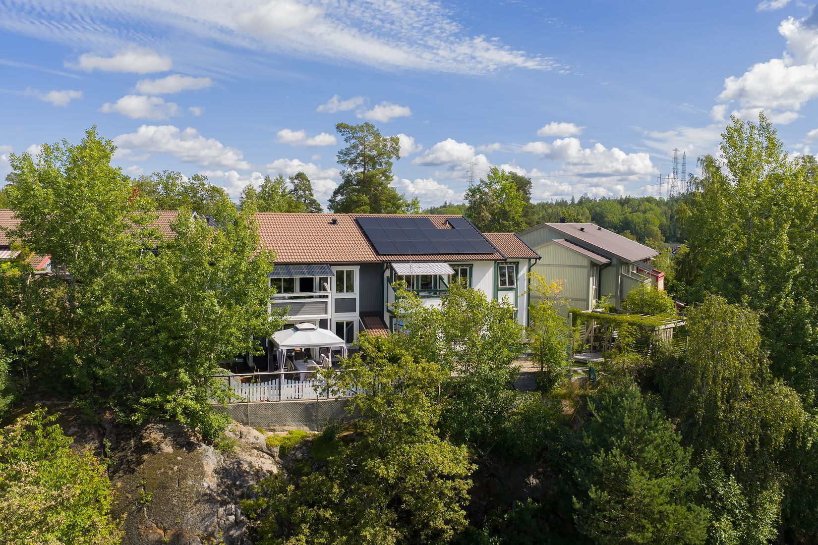 Radhus, Lindmätarvägen 35, Myrängen, Huddinge