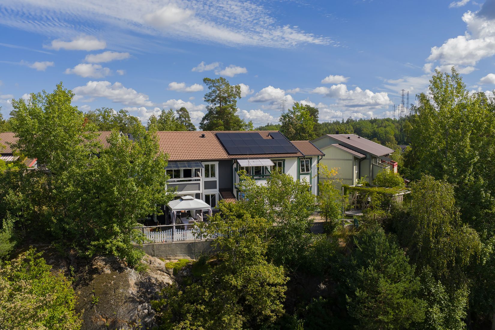 Radhus, Lindmätarvägen 35, Myrängen, Huddinge
