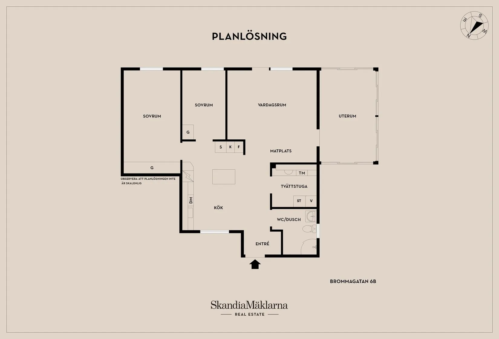 Villa, Brommagatan 6B, Varamon, Motala