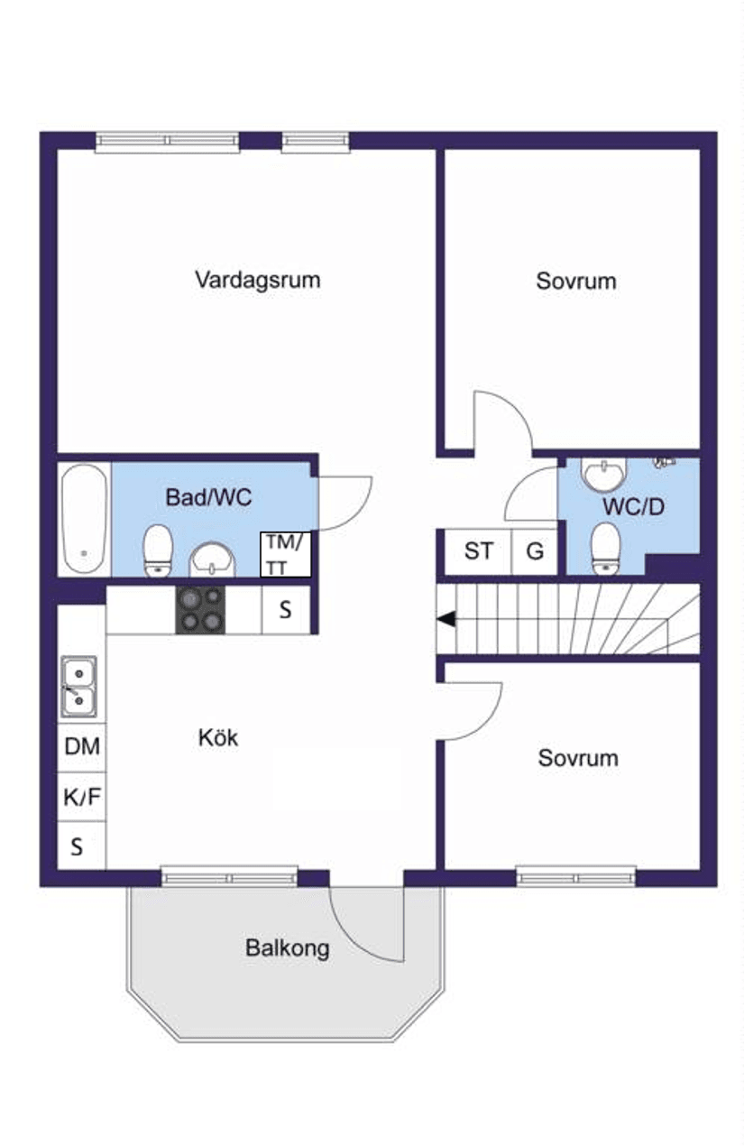 Bostadsrätt, Sunnanvindsgränd 191, Jakobsberg, Järfälla