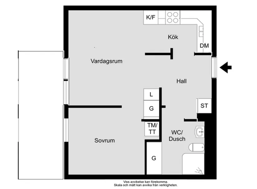 Bostadsrätt, Torgny Segerstedts allé 42, Rosendal, Uppsala