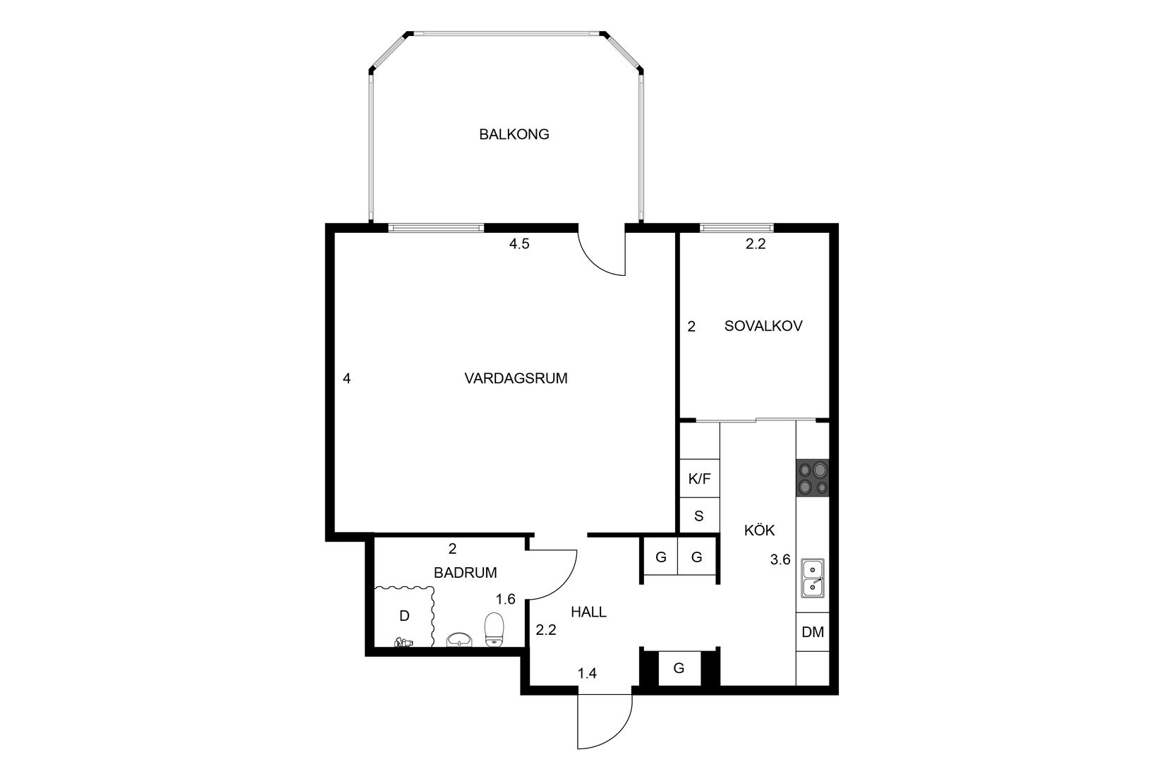 Bostadsrätt, Adolf Andersohnsgatan 3A, Lyckhem, Vänersborg
