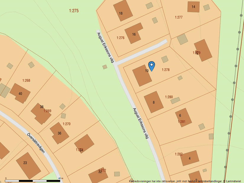 Villa, August Erikssons väg 10, Västra Skärgårdsstad, Österåker