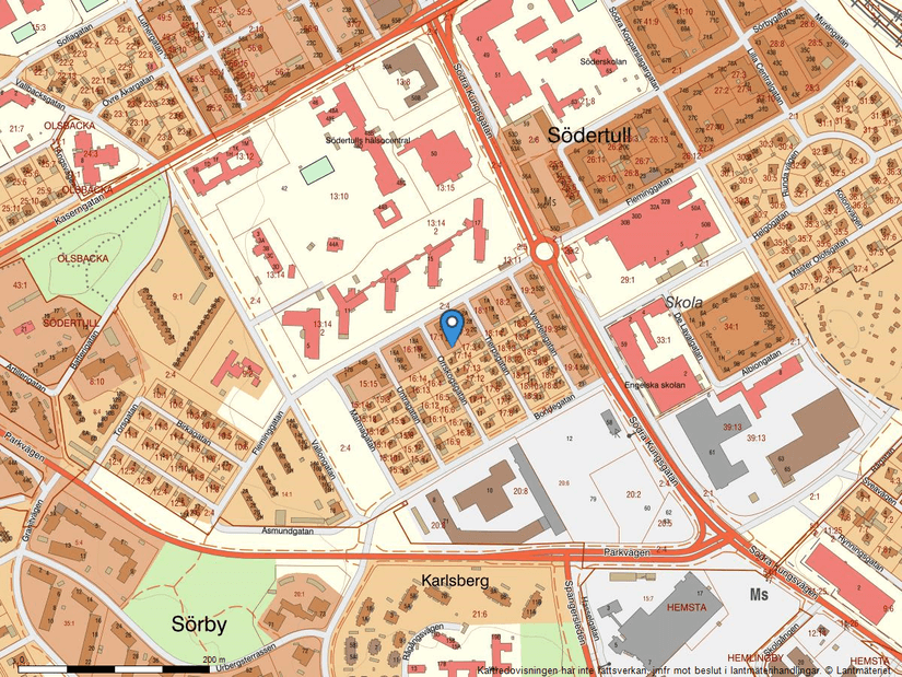 Bostadsrätt, Fleminggatan 20B, Södertull, Gävle