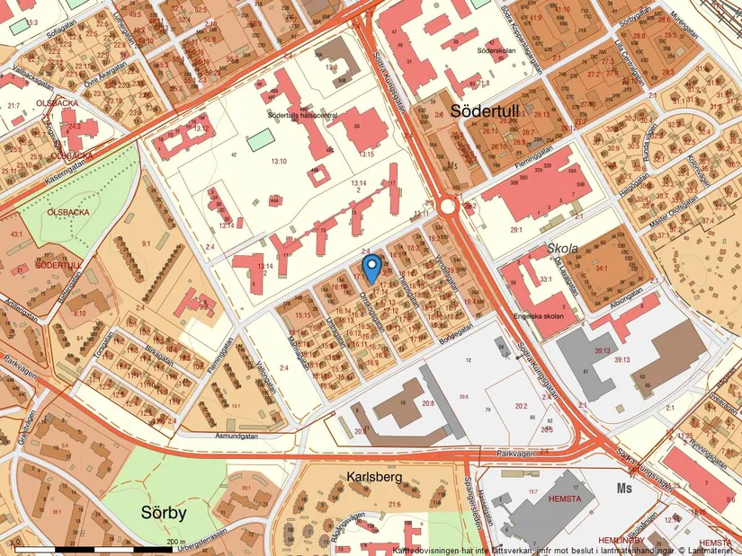 Bostadsrätt, Fleminggatan 20B, Södertull, Gävle
