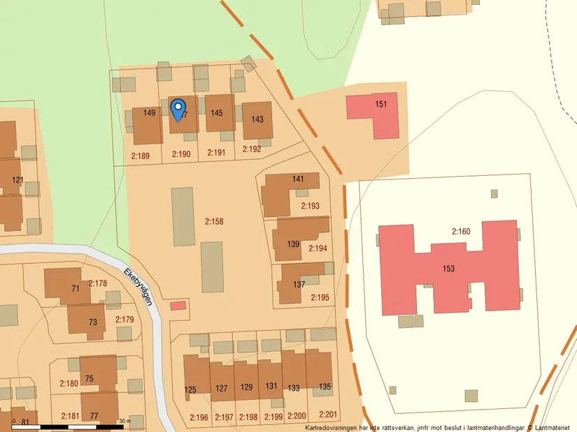 Villa, Radhus, Ekebyvägen 147, Ekeby, Vallentuna