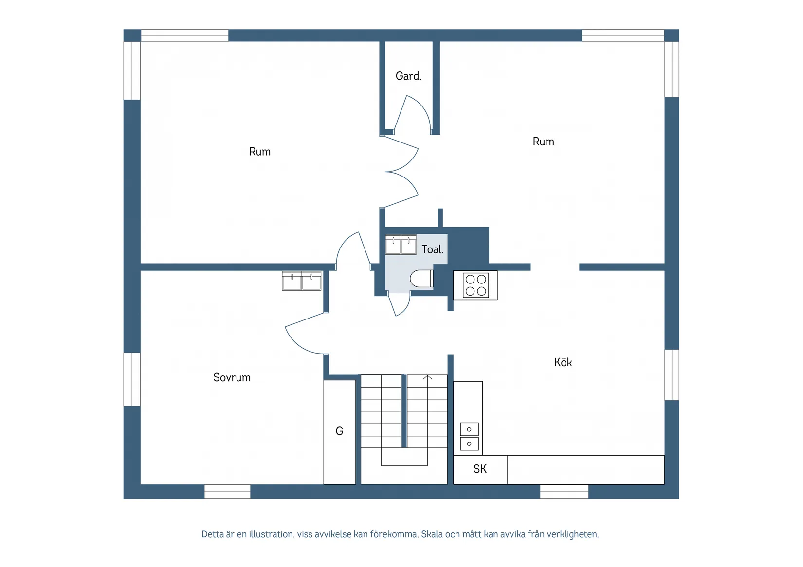 Villa, Mejerivägen 4, Örbyhus, Tierp