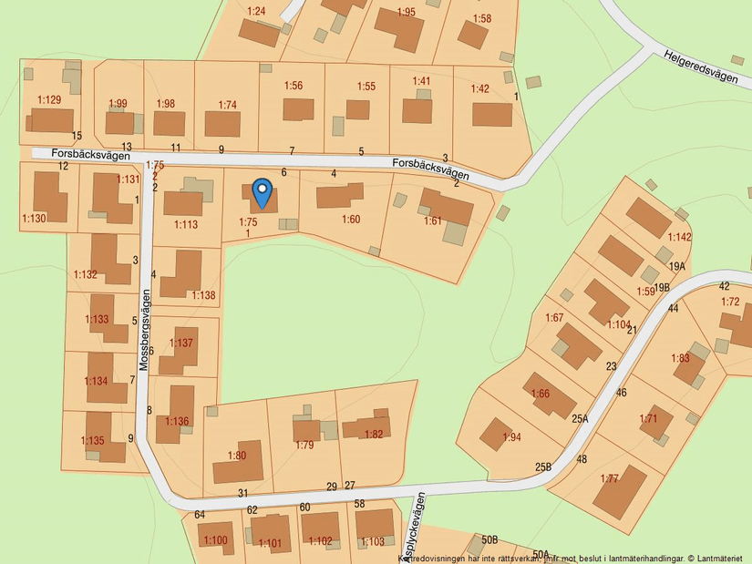 Villa, Forsbäcksvägen 6, Hisingen, Göteborg