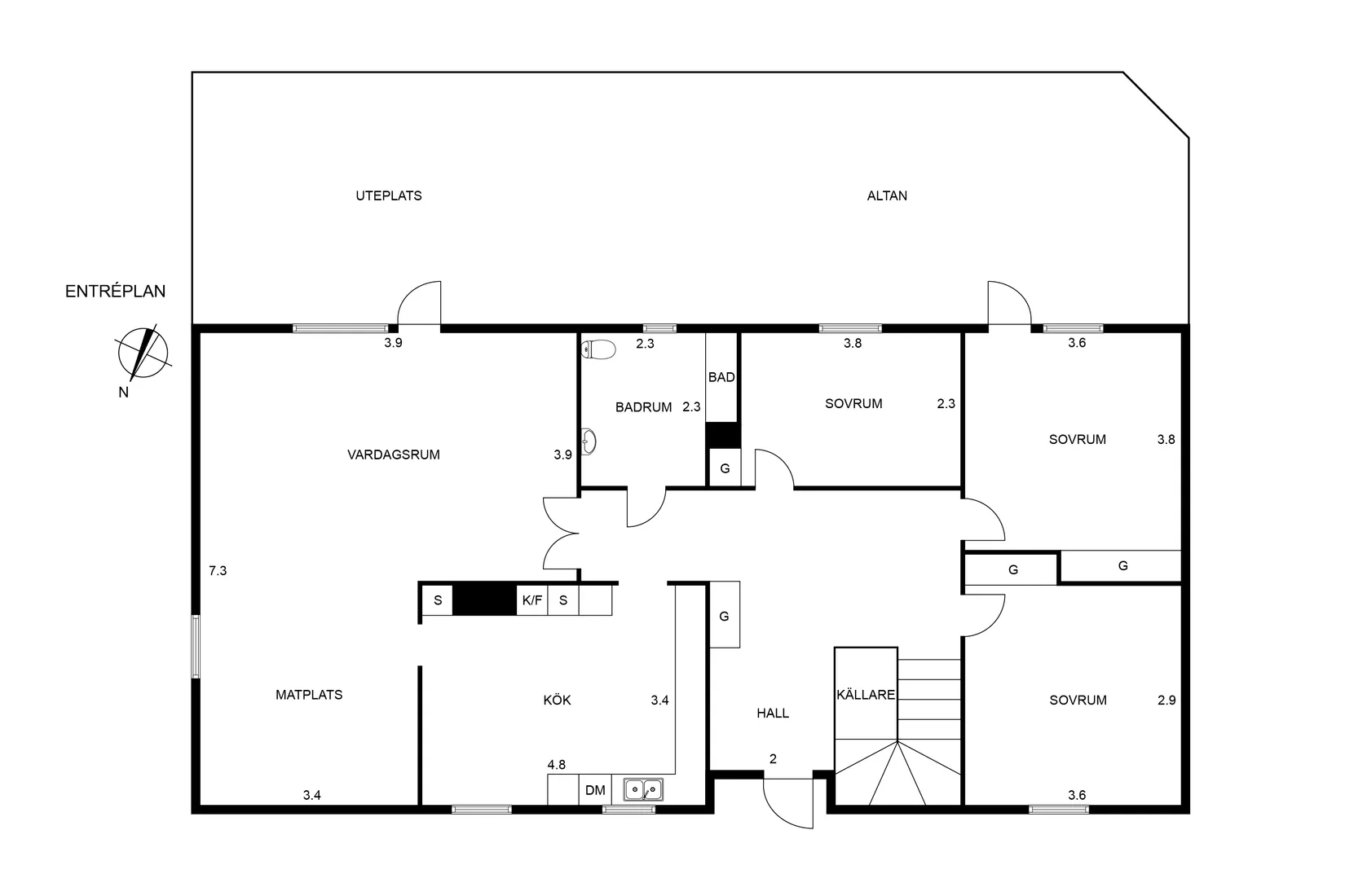 Villa, Rosengatan 8, Vänersborg