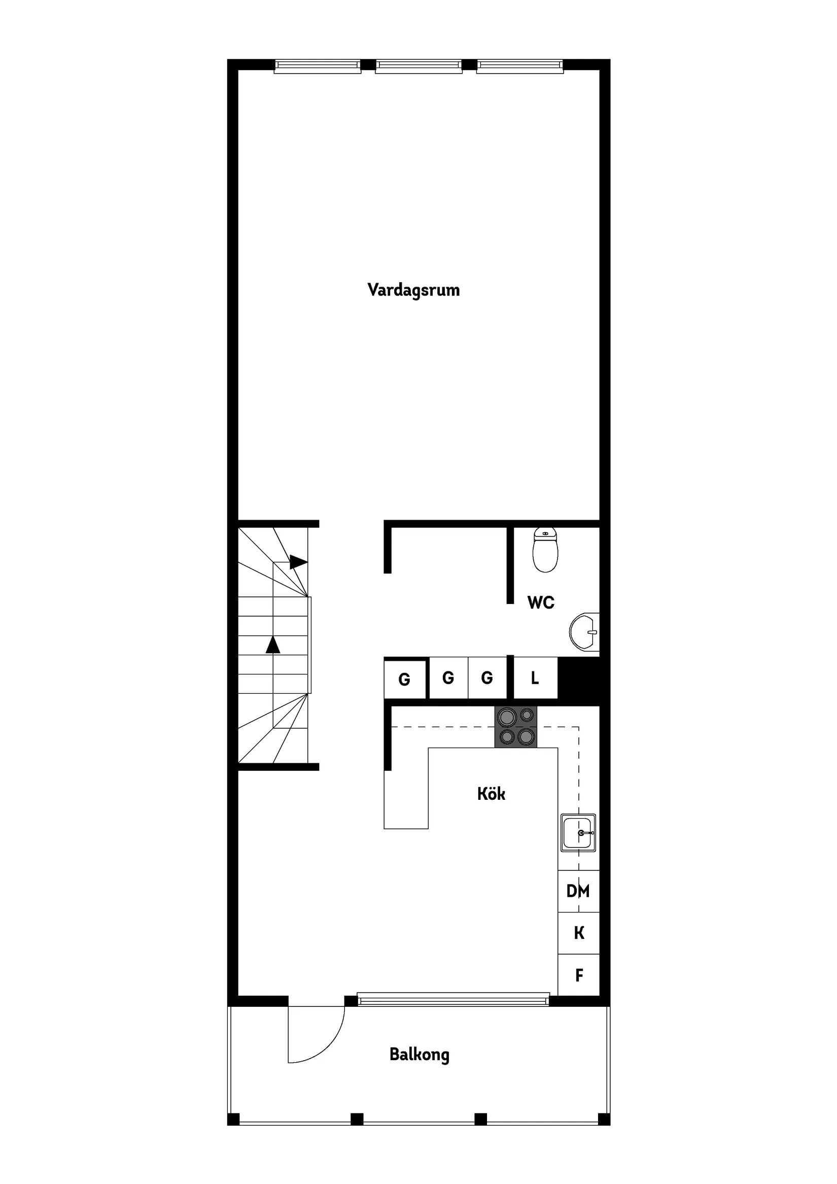 Bostadsrätt, Torggatan 8c, Nynäshamn