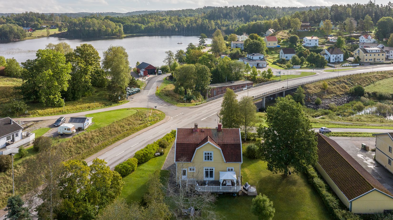 Villa, Fabriksvägen 2, Stigen, Färgelanda