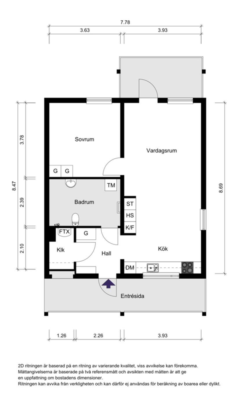 Bostadsrätt, Fidravägen 49, Fisksätra, Nacka