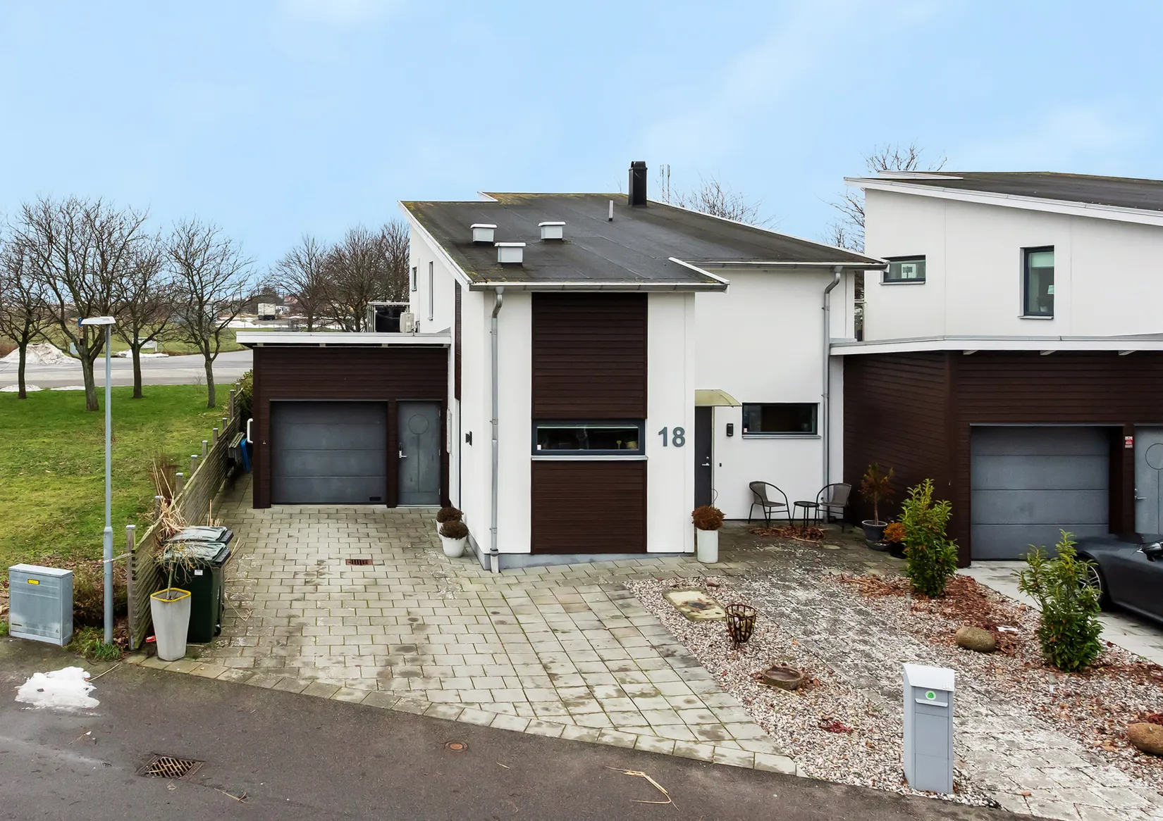 Villa, Radhus, Kabyssgatan 18, Edvinshem, Ystad