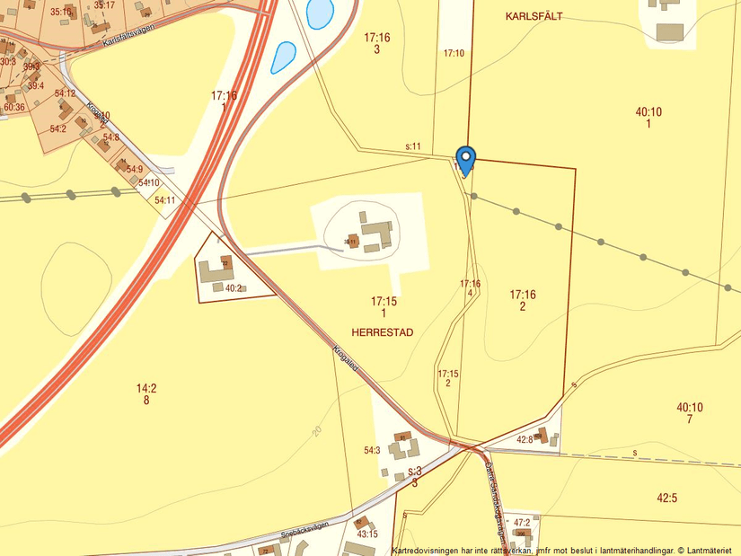 Villa, Gård/Skog, Krogaled 33-11, Ystad