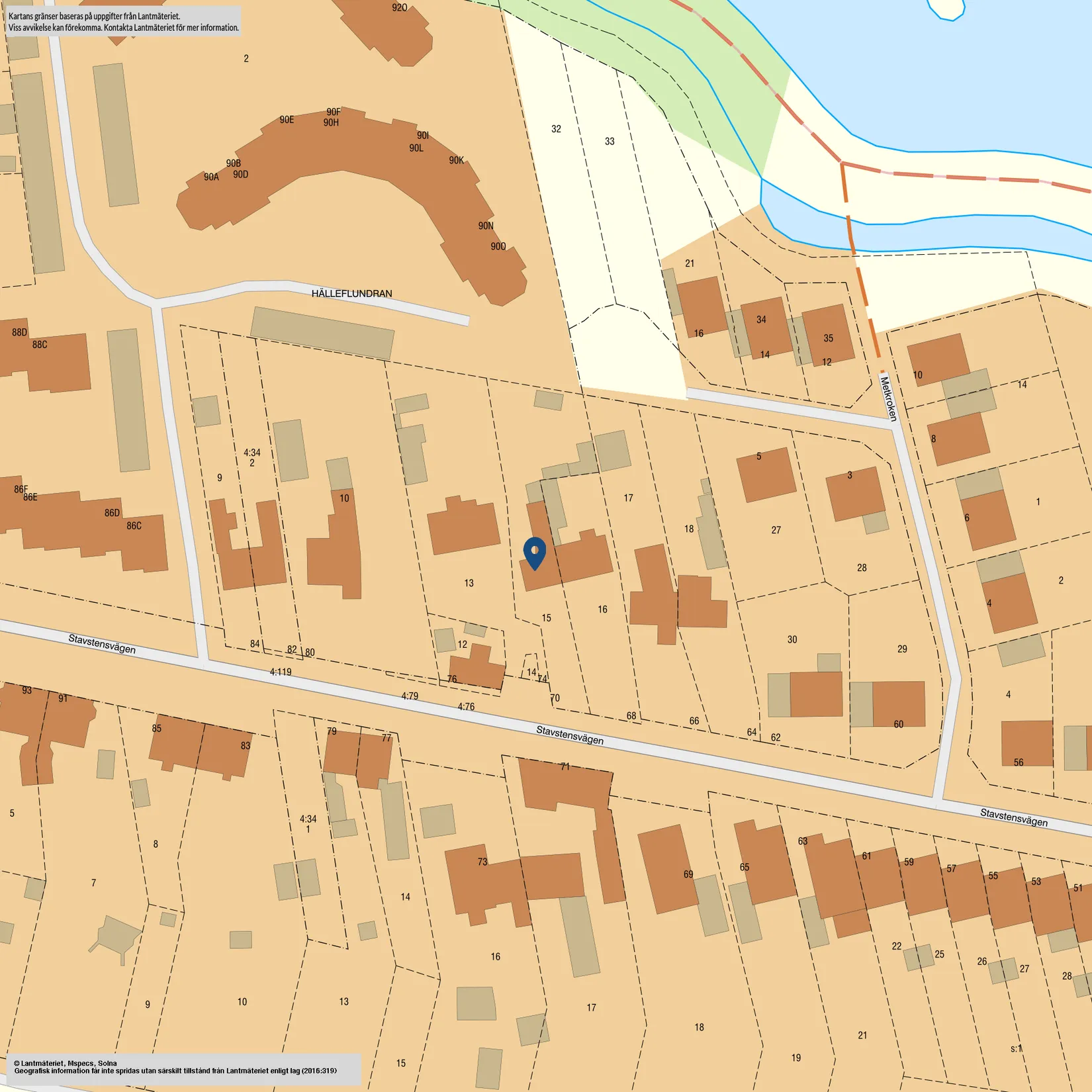 Radhus, Stavstensvägen 70, City, Trelleborg