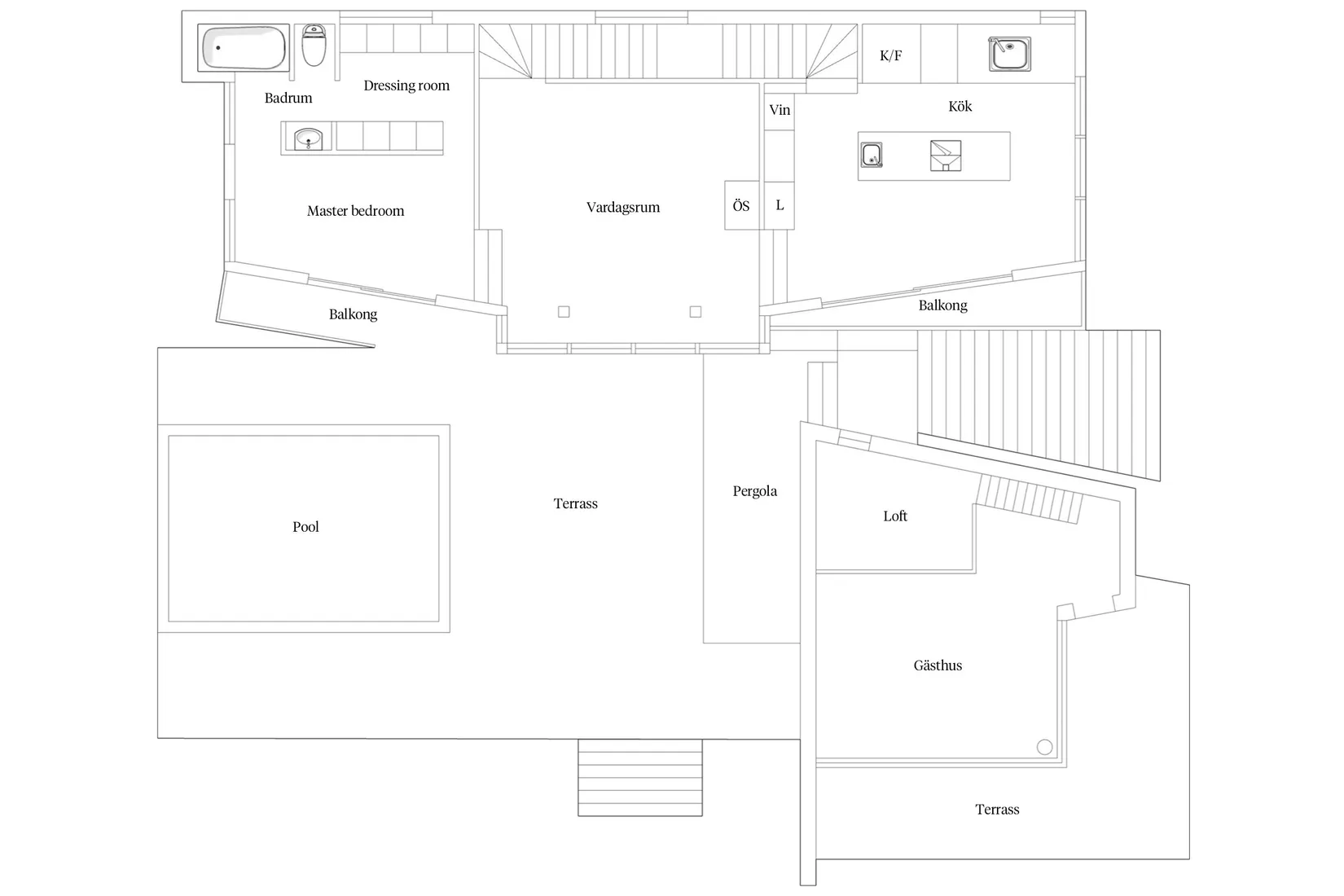 Villa, Roddarvägen 3, Boo Gård, Nacka