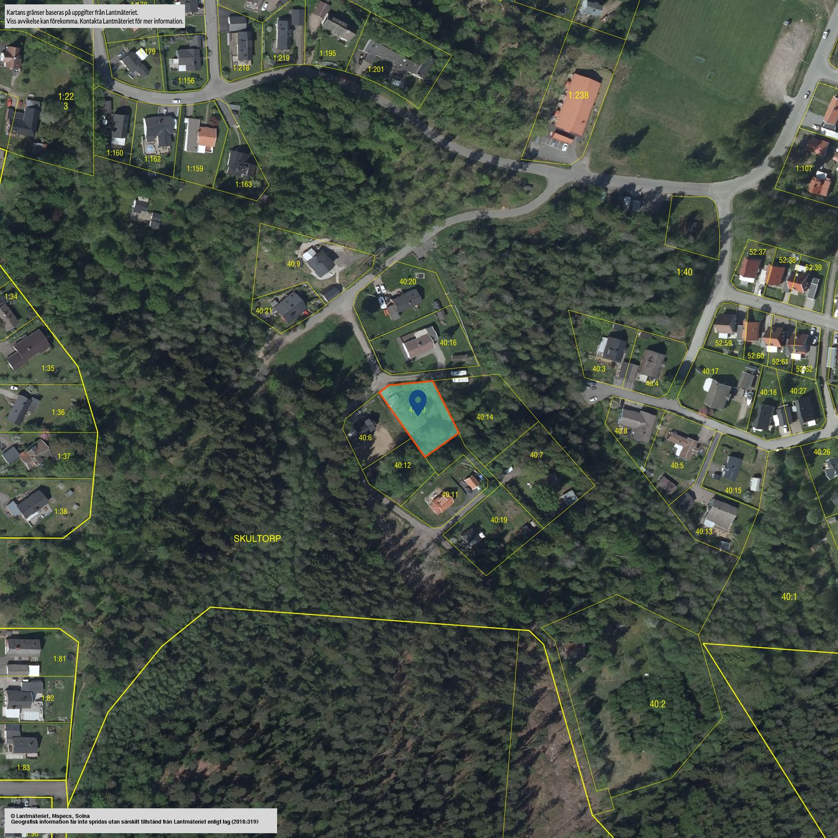 Tomt, Gitarrvägen 5, Skultorp, Skövde