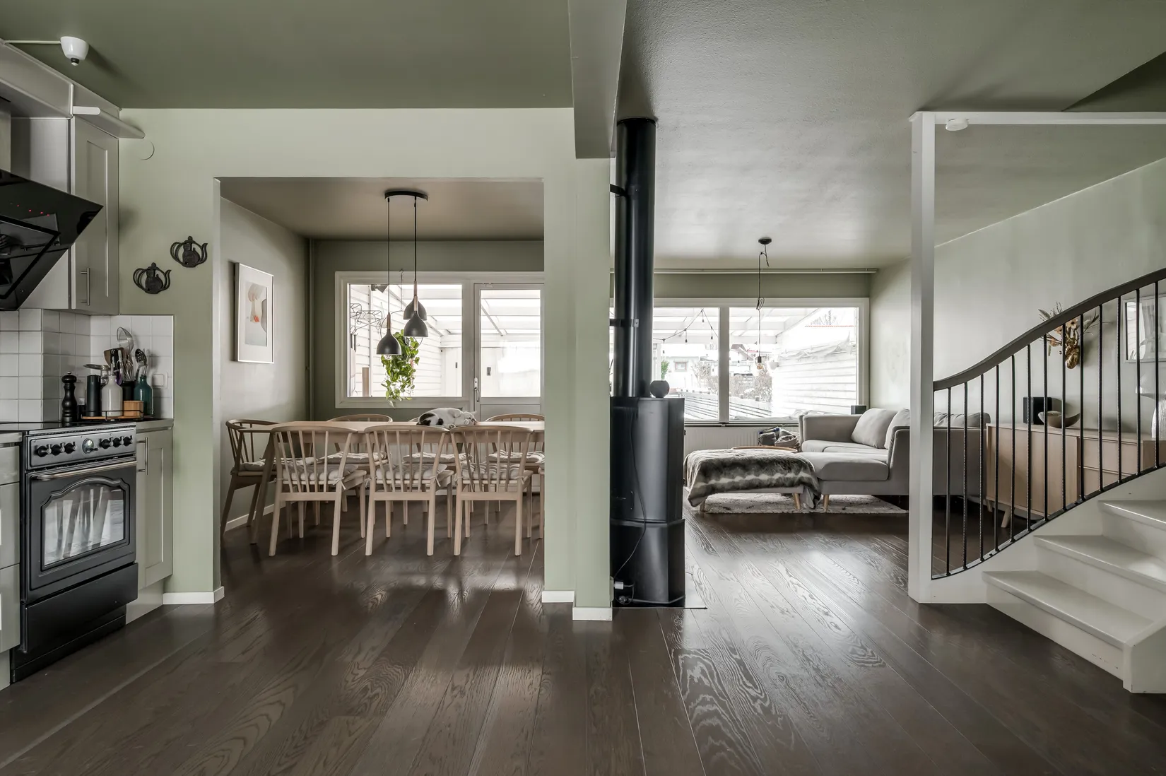 Villa, Radhus, Åsvägen 12B, Sunne