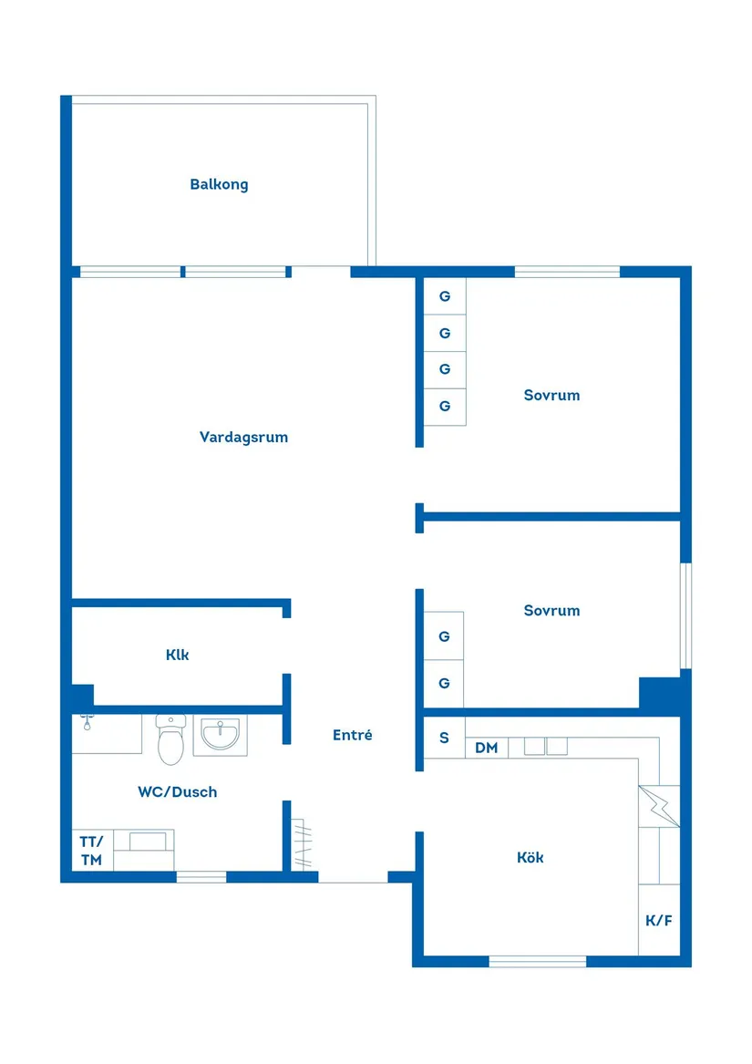 Bostadsrätt, Bergsgatan 1E, Nossebro, Essunga