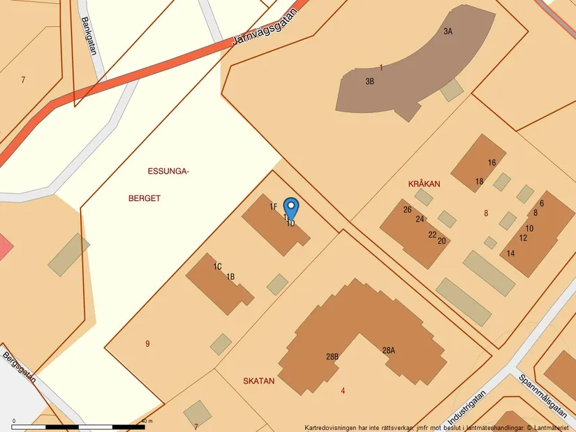 Bostadsrätt, Bergsgatan 1E, Nossebro, Essunga