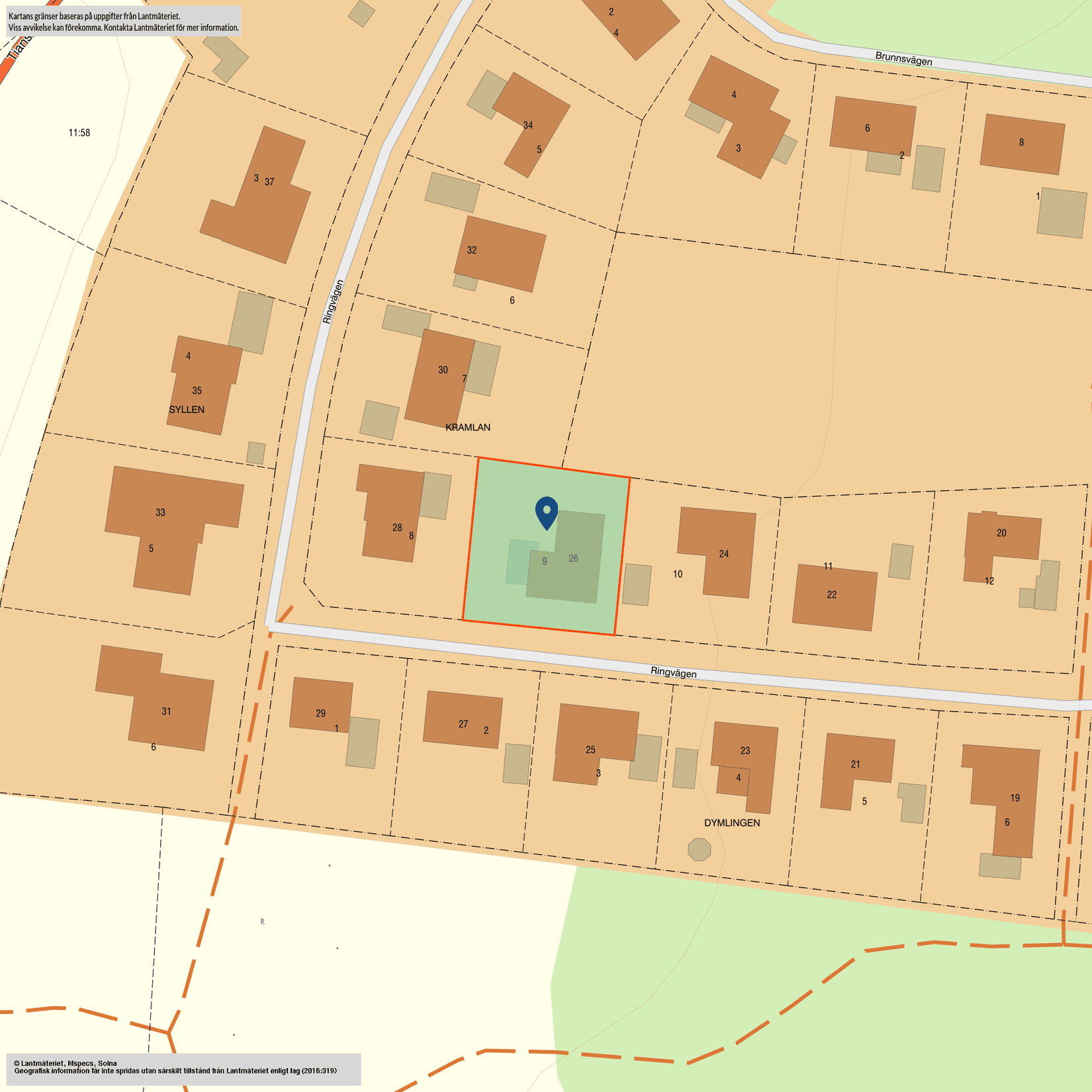 Villa, Ringvägen 26, Bromölla