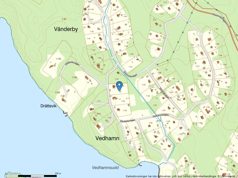 Villa, Vänderbyvägen 45, Ingarö Vedhamn/Grönskan, Värmdö