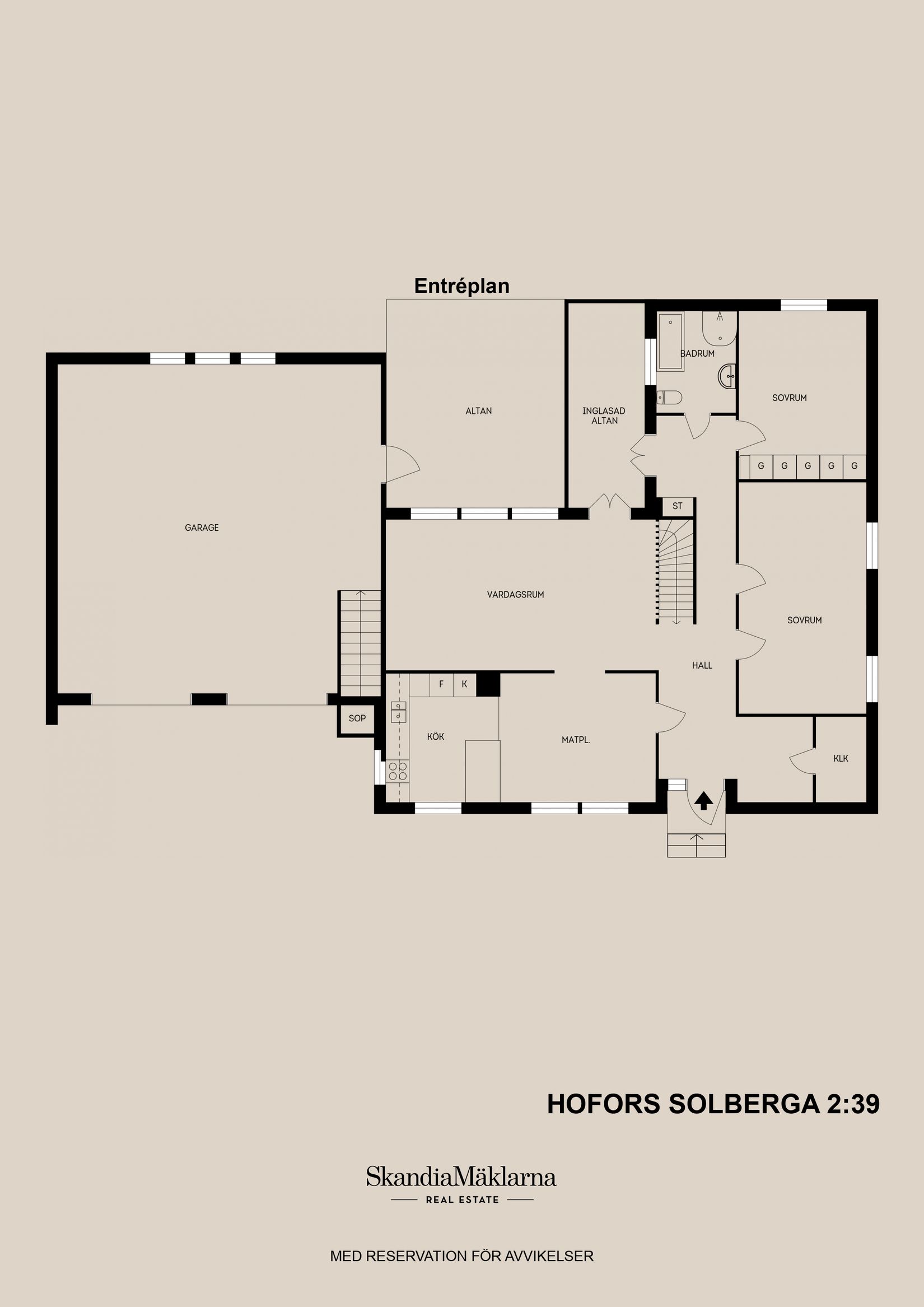 Villa, Postiljonsvägen 35, Centralt, Hofors