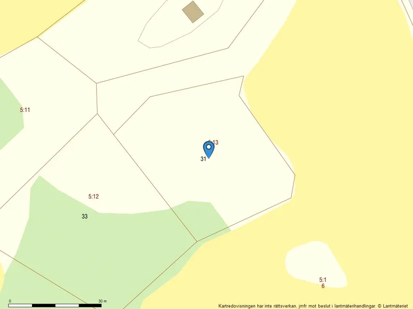 Tomt, Norrbyvägen 31, Rö, Norrtälje