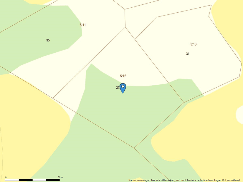 Tomt, Norrbyvägen 33, Rö, Norrtälje