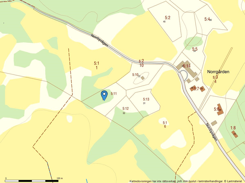 Tomt, Norrbyvägen 35, Norrtälje