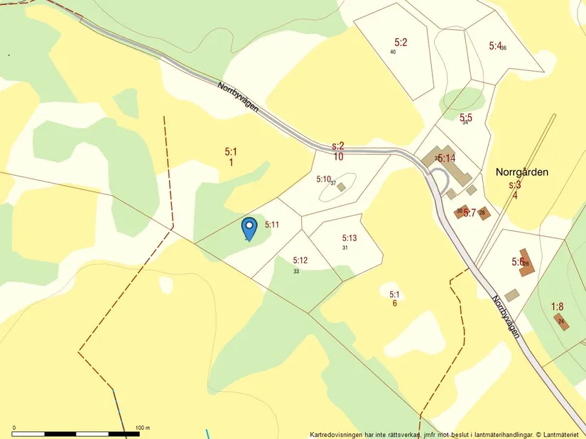 Tomt, Norrbyvägen 35, Norrtälje