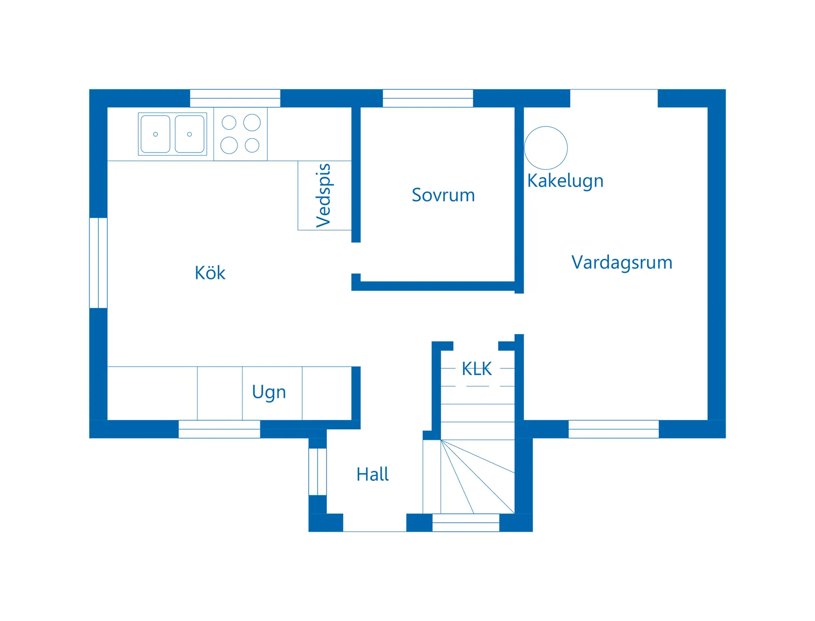 Villa, Norrbyvägen 28 - 30, Rö, Norrtälje