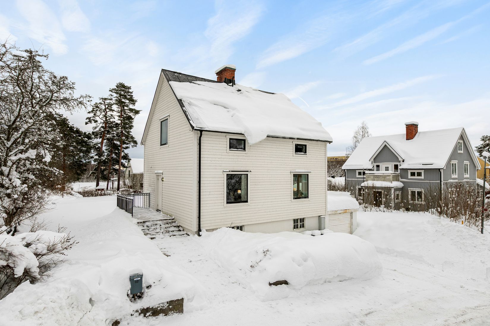 Villa, Sanderängsgatan 32, Klangberget, Sandviken