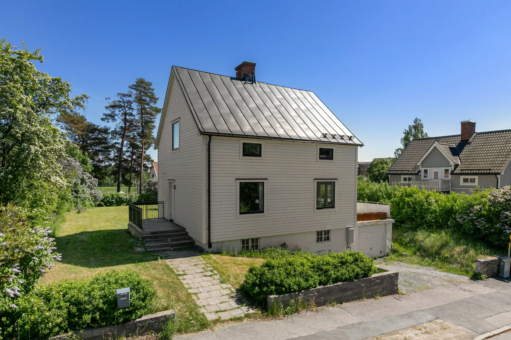 Villa, Sanderängsgatan 32, Klangberget, Sandviken