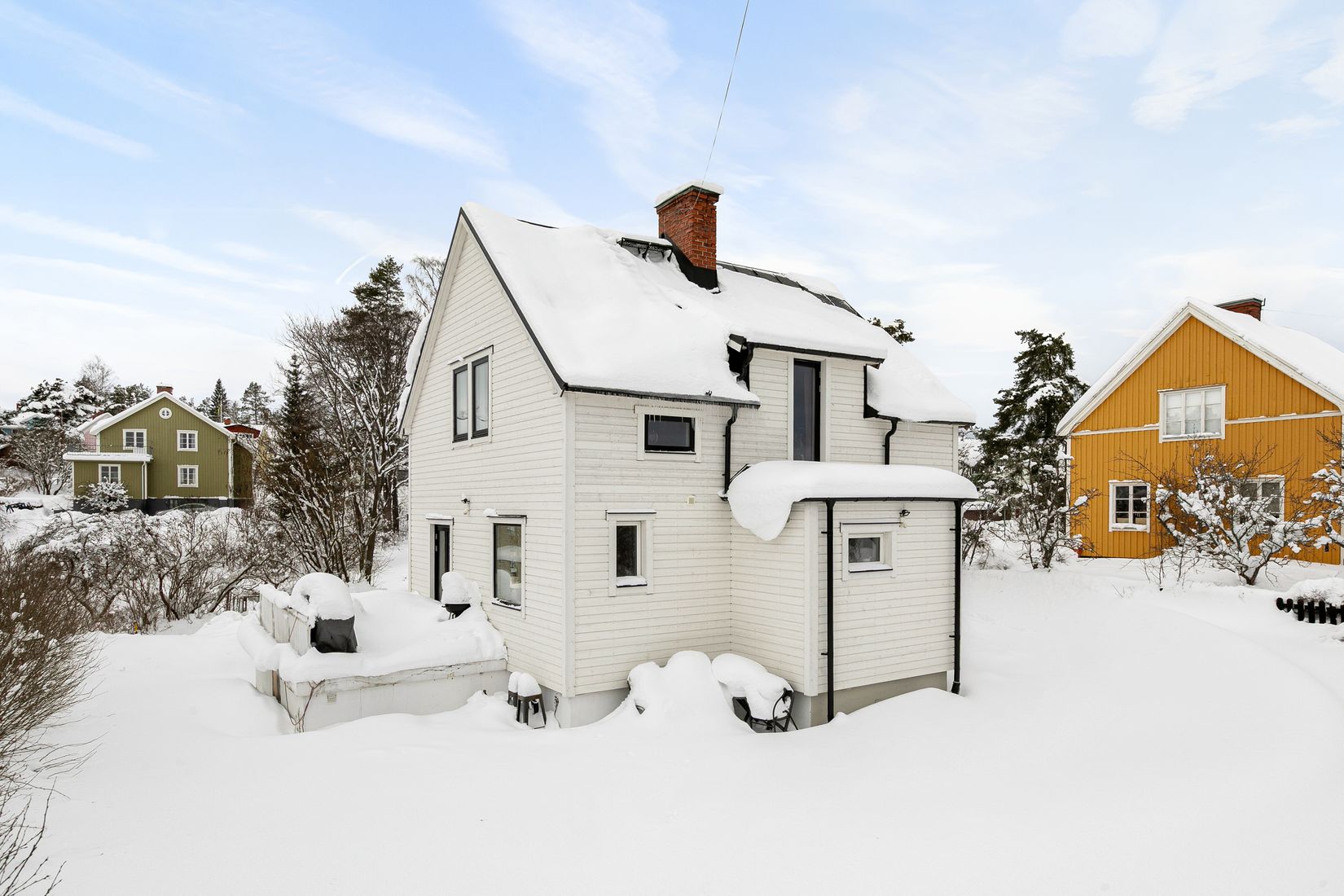 Villa, Sanderängsgatan 32, Klangberget, Sandviken