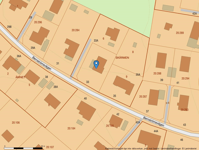 Villa, Bernströmsvägen 33, Tullinge, Botkyrka