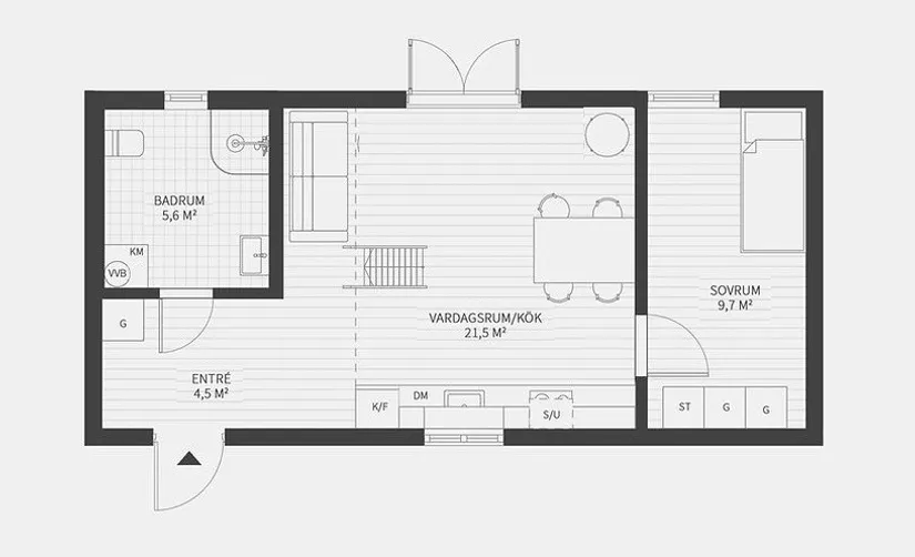 Bostadsrätt, Bergsjövägen 59, Kårsta, Vallentuna