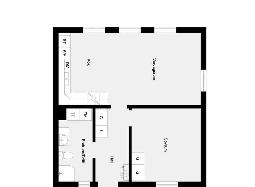 Bostadsrätt, Plommonvägen 4D, Tullinge, Botkyrka