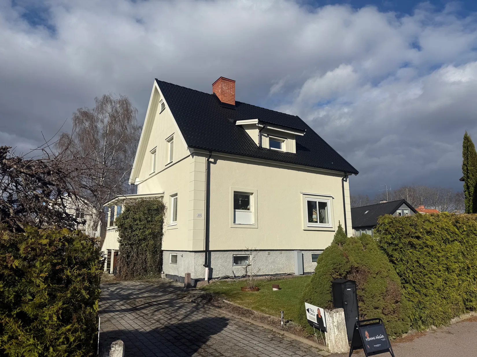 Villa, Rosenhällsgatan 35, Snopptorp, Eskilstuna