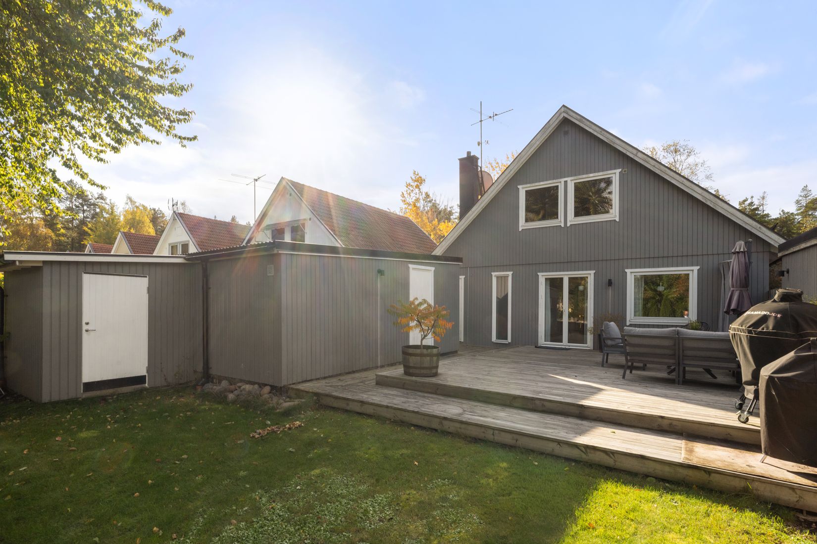 Villa, Radhus, Rågvägen 23, Fårdala, Tyresö