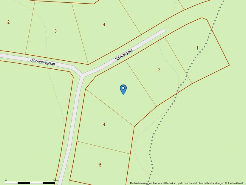 Tomt, Asklönnen 3 - Björkåsgatan 48, Ulricehamn